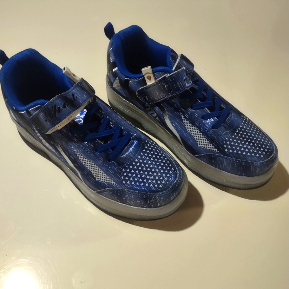 Blue Sneaker Skate Shoes